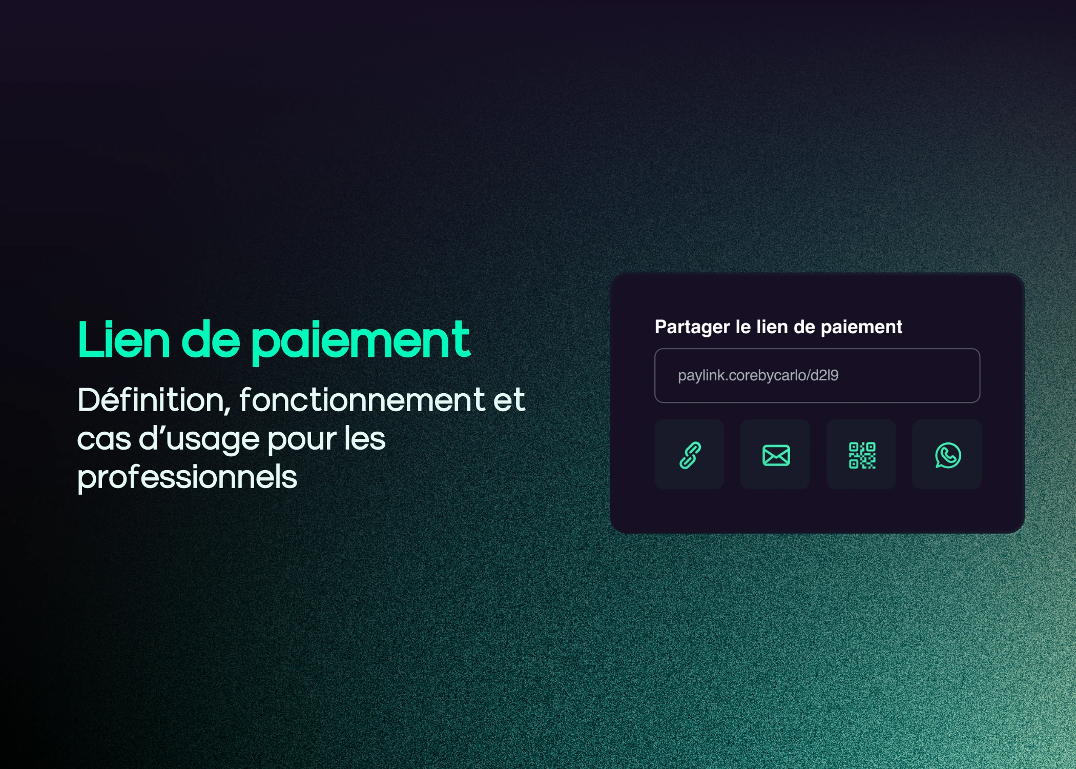 Insights - Lien de paiement PayLink